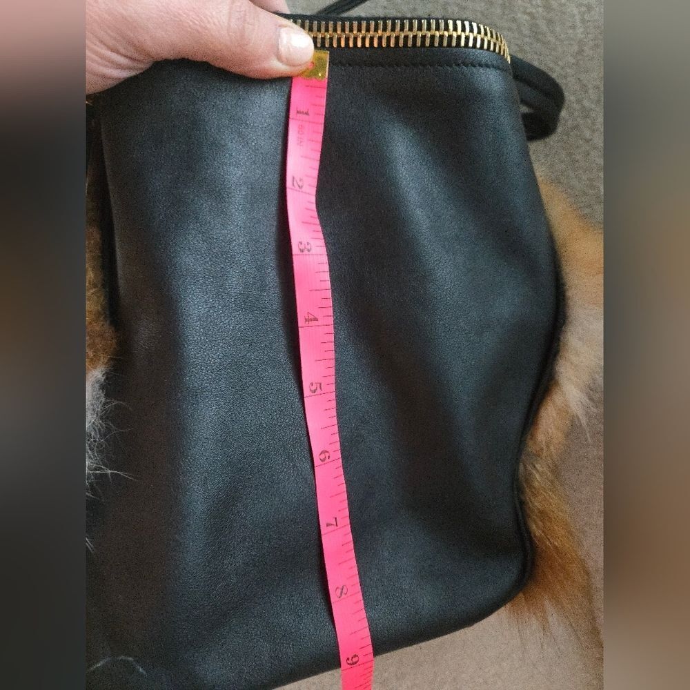 Ferragamo Leather Fur Verve Tote Authentic - Picture 12 of 17
